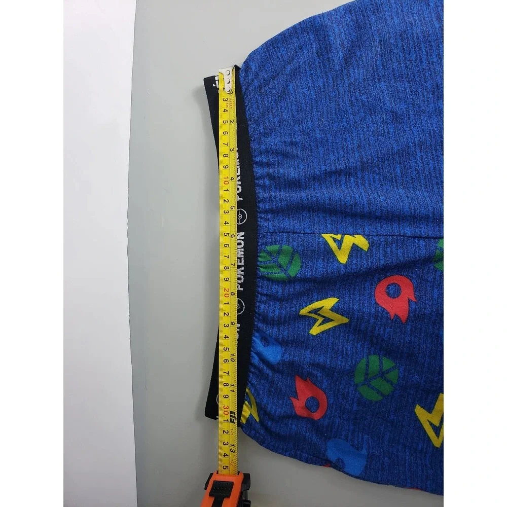 Pokémon Boys Pajama Pants XL (14/16) Blue All-Over Poké Ball ElementLounge Pants